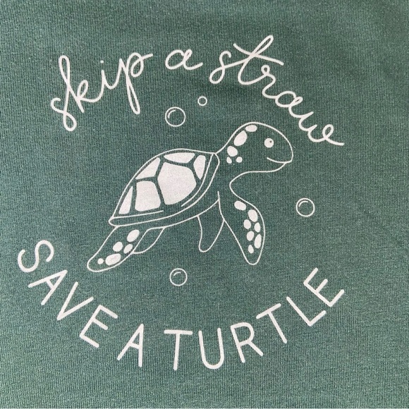 Next Level Sustainable Men’s  SS. T-Shirt- Green Size M - Picture 2 of 5